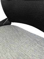 Used steelcase leap v2 - blue seat black with mesh back