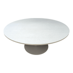 Steelcase Coalesse 42in Round Table with Grey Metal Base