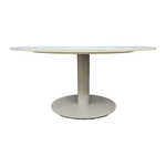 Steelcase Coalesse 42in Round Table with Grey Metal Base