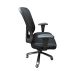 Pre-Owned HON Sadie Big & Tall Task Chair - Black Cloth Seat Mesh Back