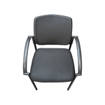 used Ofd stack chair - mesh seat & back - black