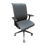 Used Black steelcase think chair