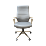 Pre-Owned Global Luray Executive Chair Grade 2 | Chateau Grey Upholstery | High Back Office Seating