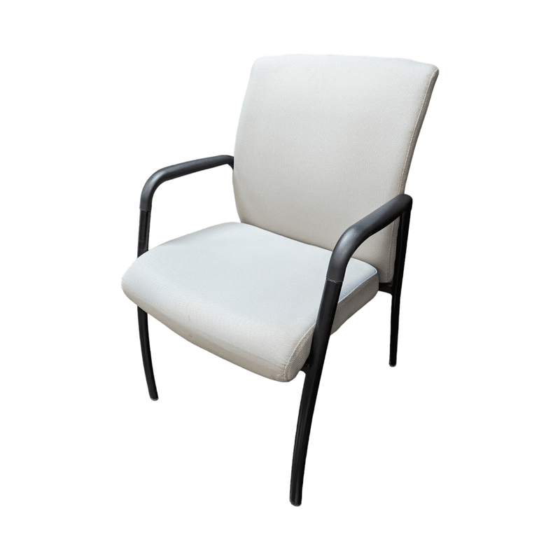 Used Hon Side Chair - Grey Fabric/Black Frame