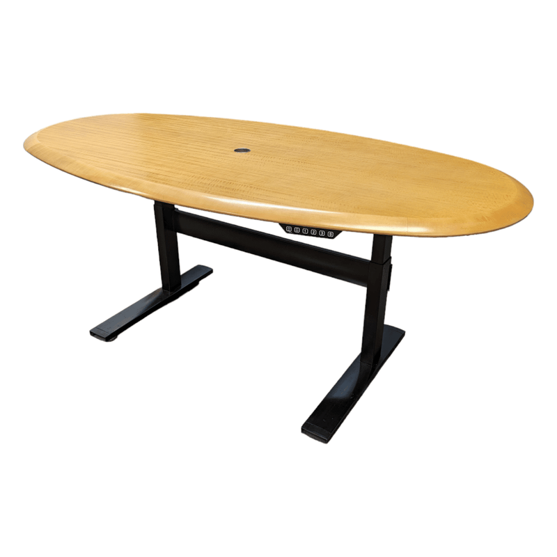 Black Steelcase Sit to Stand Base