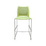 Used Lime Green Barstool with Back