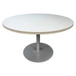 Used Haworth 48in Round White Table