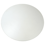 Used Haworth 42in White Round Table