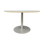Used Haworth 48in Round White Table