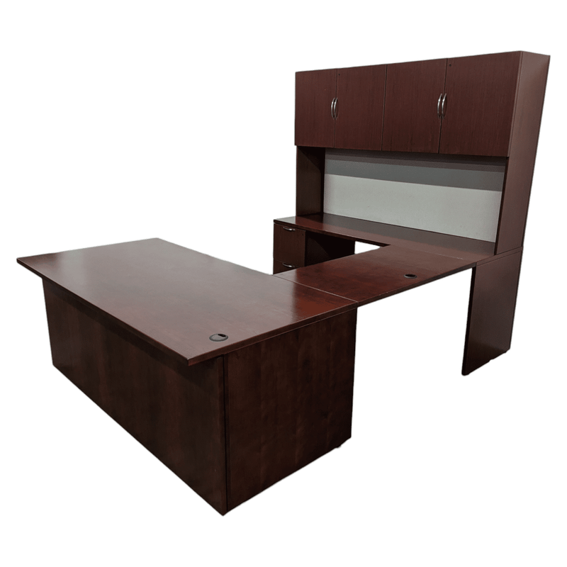 Used Kimball Priority U -Shape w/ Hutch, BBF/FF & Tackboard
