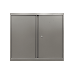 Pre-Owned Knoll 2-Door Dark Grey Storage Cabinet | 30in Professional Office Storage