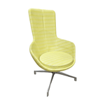Pre-Owned Keilhauer Juxta High Back Swivel Lounge Chair