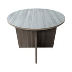 Pre-Owned I5 36in Round Grey Table | Modern Design | Versatile Office Conference Table