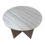 Pre-Owned I5 36in Round Grey Table | Modern Design | Versatile Office Conference Table