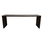 Used Davis Rectangular Bar Height Table with Power, 119x29x42