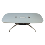 Pre-Owned Herman Miller Grey Top Conference Table with Power