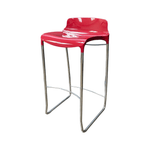 Pre-Owned Red Casprini Tiffany Stacking Stool by Marcello Ziliani