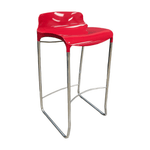 Pre-Owned Red Casprini Tiffany Stacking Stool by Marcello Ziliani