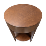 Pre-Owned 18" Maple Catalina End Table - Natural Wood Compact Side Table