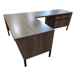 Steelcase Dark Bronze 60x30 RH L Shape