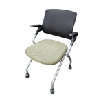 Safeco Fabric Nesting Chair w/ Casters