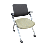 Safeco Fabric Nesting Chair w/ Casters