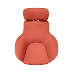 Steelcase Red Orange Coalesse Bob Lounge Chair
