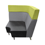 Pre-Owned Global Brisa High Traffic Extended High Back Soft Seating Set | 3-Piece Modular Furniture