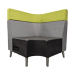 Pre-Owned Global Brisa High Traffic Extended High Back Soft Seating Set | 3-Piece Modular Furniture