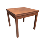 Novikoff Wooden End Table, 24inX24in