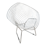 Pre-Owned Knoll Bertoia Mid-Century Diamond Wire Chair | Iconic Designer Seating