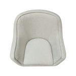 Herman Miller Grey Fabric Bumper Chair