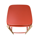 Pre-Owned Magis Steel Wood Red 31in Barstool by Bouroullec