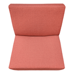 Herman Miller Armless Lounge Chair - Red