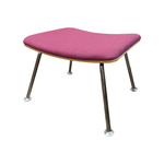 Pre-Owned Herman Miller Magenta Plywood Swoop Lounge Chair with Ottoman | Designer Brian Kane