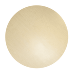 36in Round Maple Top Grey Metal Base Table