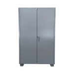 Global Grey Steel 4-Shelf Storage Cabinet 48.25Wx24Dx78.5H