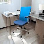 SitOnIt Task Chair - Dark Blue Seat with Blue Mesh Back