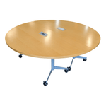 Herman Miller Geiger Maple Top Flex Table