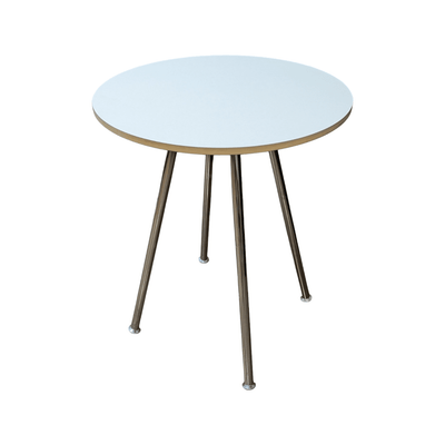Herman Miller White Round Top Table