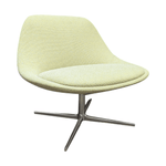 Bernhardt Chiara Greenish Yellow Lounge Chair