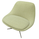 Bernhardt Chiara Greenish Yellow Lounge Chair