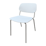 Pre-Owned Keilhauer Loon White Stack Chair | Space-Saving Office Seating
