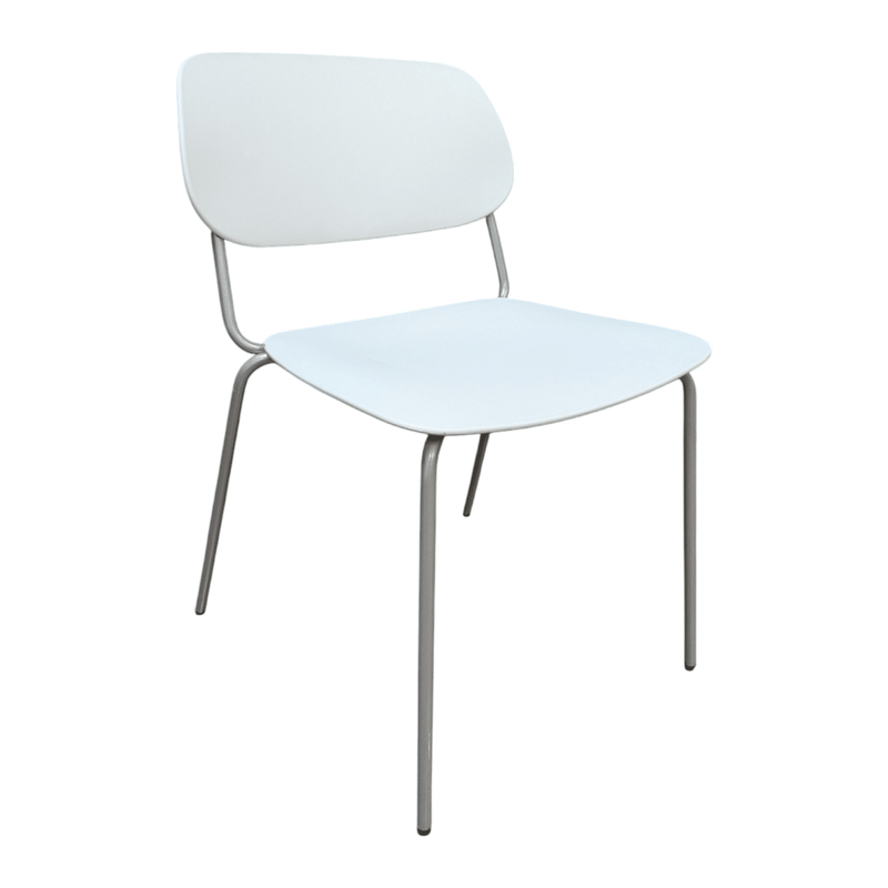 Keilhauer Loon White Stack Chair