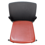 HON Ignition Guest Chair - Red Leather Seat