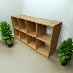 8 Cube Wooden Storage Organizer