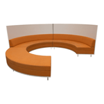 AB Orange Lounge Seating (3-Pieces)