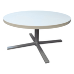 Herman Miller 30in Everywhere End Table - White Top/Grey Base