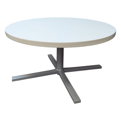 Herman Miller 30in Everywhere End Table - White Top/Grey Base