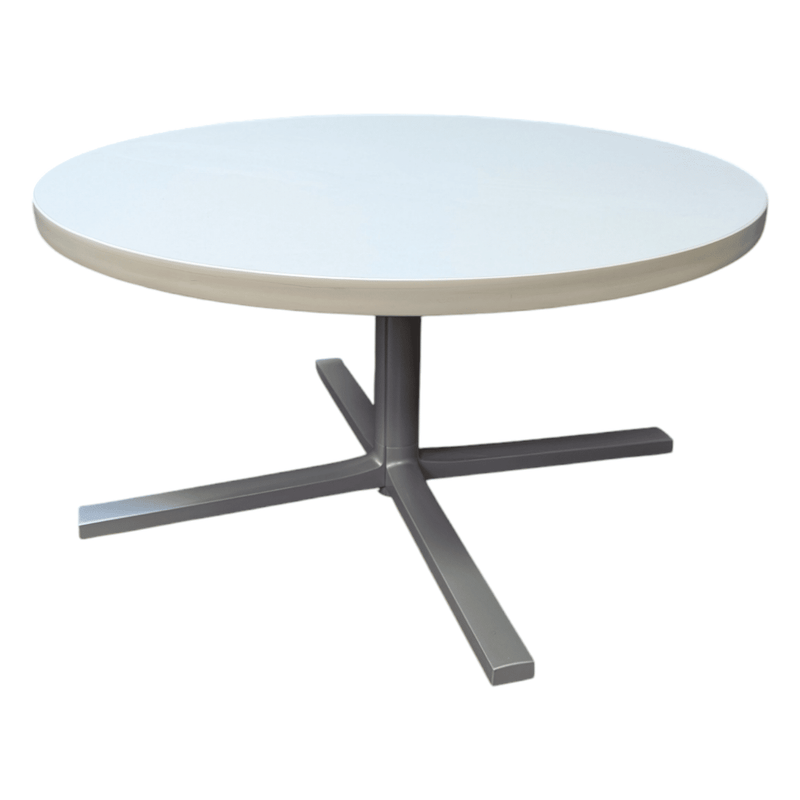 Herman Miller 30in Everywhere End Table - White Top/Grey Base